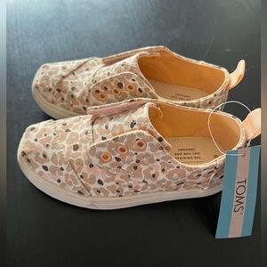 NWT TOMS Tiny Cordones Cupsole Size Toddler 10